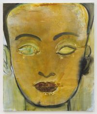 Nefertiti by Marlene Dumas contemporary artwork painting, works on paper