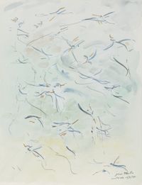 Mouettes I by Jean Milo contemporary artwork painting