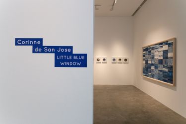 Exhibition view: Corinne De San Jose, Little Blue Window, SILVERLENS, Manilla (25 June–24 July 2020). Courtesy SILVERLENS.