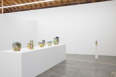 Exhibition view: Krzysztof Strzelecki, Forbidden Fruit, Anat Ebgi,  Courtesy Anat Ebgi, Los Feliz, Los Angeles (30 April–11 June 2022). Courtesy Anat Ebgi.