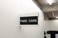 TAKE CARE. by Elisabeth Pointon contemporary artwork sculpture