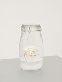 Jar With Rose II by Edith Dekyndt contemporary artwork sculpture