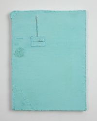 Untitled (aqua) by Louise Gresswell contemporary artwork painting, works on paper