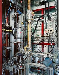 Distillation Column, Gladbeck by Thomas Struth contemporary artwork photography