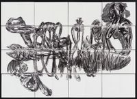 (SAMAKI) by Pierre Mukeba contemporary artwork works on paper, drawing