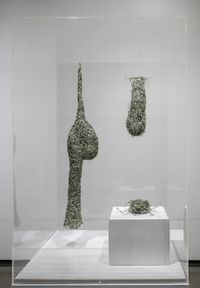 Nests from Tender by Fiona Hall contemporary artwork sculpture