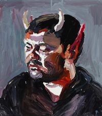 Vance (Devil) by Ben Quilty contemporary artwork painting