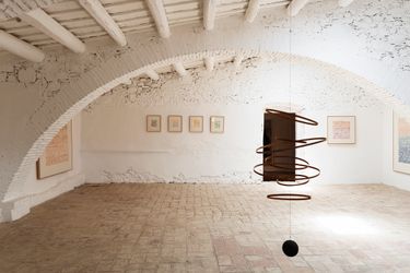 Exhibition view: Sant Joan in Casavalls, Alzueta Gallery Casavells (24 June–3 September 2022). Courtesy Alzueta Gallery.