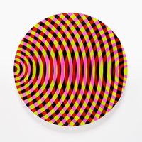 Circular sonic fragment no. 13 by John Aslanidis contemporary artwork painting, works on paper