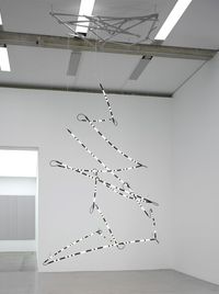 Ins Unendliche (To Infinity) by Brigitte Kowanz contemporary artwork sculpture