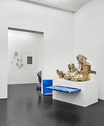Exhibition view: Danica Barboza, Omnia - Mercurial, Interposition, Galerie Buchholz, Cologne (10 April–1 June 2019). Courtesy Galerie Buchholz.