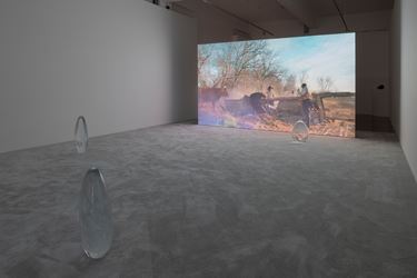 Exhibition view: Rachel Rose, Wil-o-Wisp, Pilar Corrias, London (22 February—30 March 2019). Courtesy the artist and Pilar Corrias. Photo: Damian Griffiths.