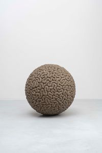 Inside out (concrete) by Mona Hatoum contemporary artwork sculpture
