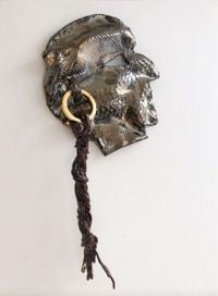 Portrait of the snake maiden by Anousha Payne contemporary artwork sculpture