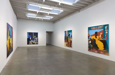 Exhibition view: Nathaniel Oliver, My Journey Was Long So That Your Could Be Shorter, New York (5 January–2 March 2024). Courtesy Karma, New York/Los Angeles.