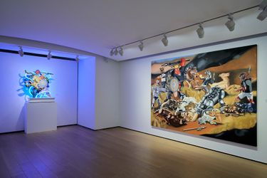 Exhibition view: Philip Colbert, LOBSTEROPOLIS, Whitestone Gallery, Taipei (23 October–5 December 2021). Courtesy Whitestone Gallery.