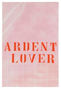 Ardent Lover by Monica Bonvicini contemporary artwork painting, works on paper