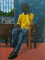Radio Time by Olamide Ogunade Olisco contemporary artwork 1