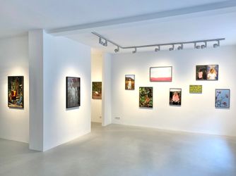 Exhibition view: Grit Schwerdtfeger, Übergang, Galerie–Peter–Sillem., Frankfurt (16 July–28 August 2021). Courtesy Galerie–Peter–Sillem.