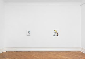Exhibition view: Caleb Considine, Cancelled, Galerie Buchholz, Berlin (28 April–29 June 2017). Courtesy Galerie Buchholz.