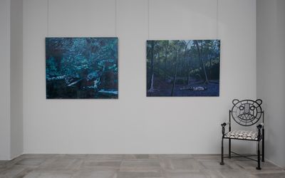 Exhibition view: Tamaris Borrelly and Bruno Gadenne, A Midsummer Night's Dream, Galerie Dumonteil, Shanghai (17 July–11 September 2021). Courtesy Galerie Dumonteil. ©Susan Tan.