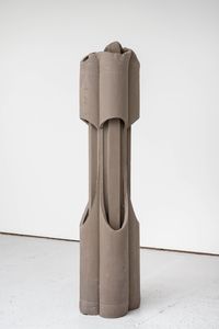Untitled (Three times on the same spot) by David Zink Yi contemporary artwork sculpture