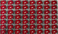Lips (Black and Red) by Daido Moriyama contemporary artwork painting, print