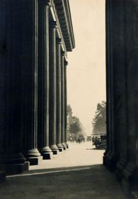 The Brandenburg Gate, Berlin by E.O. Hoppé contemporary artwork photography