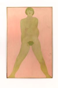 Standing Nude by March Avery contemporary artwork painting