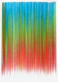 Multicolor 5.13 by Maria Seitz contemporary artwork painting, works on paper, drawing