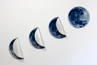 Moon Cycle by Susan Weil contemporary artwork painting