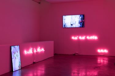 Exhibition view: Jaki Irvine, Ack Ro', Kerlin Gallery, Dublin (24 January–29 February 2020). Courtesy the artist and Kerlin Gallery.
