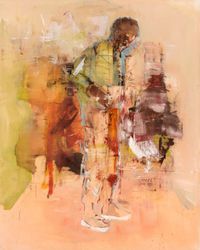 Shoegazer by Robert Muntean contemporary artwork painting