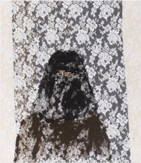 Hijab by Jenny Watson contemporary artwork painting