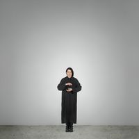 Holding Emptiness (B) (from the series 'With Eyes Closed I See Happiness') by Marina Abramović contemporary artwork photography, print