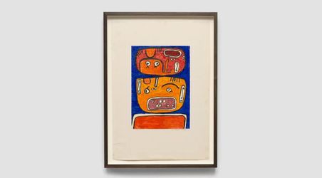 Paul Klee, ein Doppel-Schreier (A double screamer), 1939. © Klee Family. Courtesy David Zwirner.