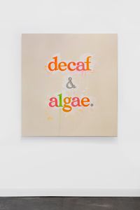 decaf & algae. by Ricci Albenda contemporary artwork painting