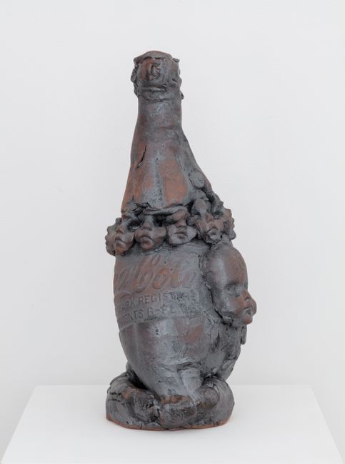 Untitled (Coca-Cola Bottle with Baby
Faces) by Martin Wong contemporary artwork