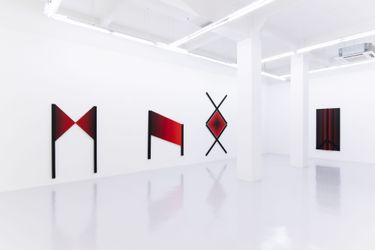 Exhibition view: Po Po, Ascending Primeval Codes, Ames Yavuz, Singapore (27 April–2 June 2024). Courtesy Ames Yavuz.