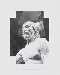 John (at Muse Rodin) by Badra Aji contemporary artwork works on paper, drawing