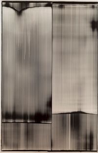 Slider- Black 4 by Noel Ivanoff contemporary artwork mixed media
