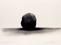 Wooden Boulder by David Nash contemporary artwork painting, works on paper, drawing