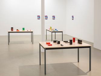 Exhibition view: Henrik Olesen, 6 or 7 new works, Galerie Chantal Crousel, Paris (28 April– 27 May 2018). Courtesy Galerie Chantal Crousel. Photo: Florian Kleinefenn.