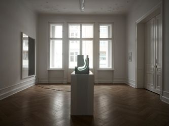 Exhibition view: Group Exhibition, and possibly but not certainly Mark Leckey and Frances Stark, Galerie Buchholz, Berlin (20 March–25 April 2009). Courtesy  Galerie Buchholz.
