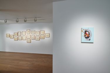 Exhibition view: José Castiella, Falling, rosenfeld, London (17 June–24 July 2021). Courtesy rosenfeld.