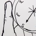 Any Direction Is Fine by David Shrigley contemporary artwork 3