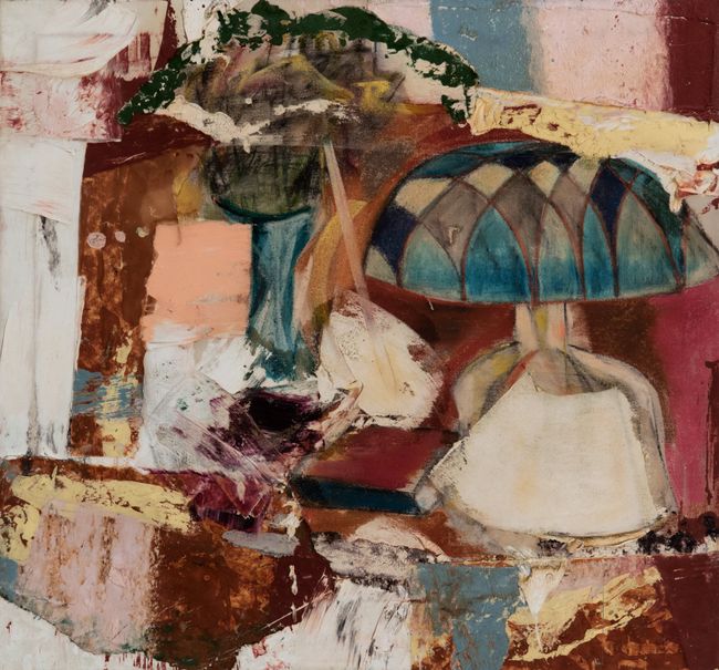 Lamp and Vase by Michael Goldberg contemporary artwork