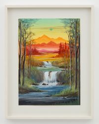 Umbongo Falls by Neil Raitt contemporary artwork painting, works on paper