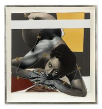 NUS Exotiques #1 by Mickalene Thomas contemporary artwork works on paper, photography, print