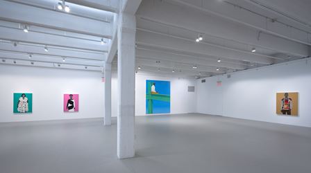 Exhibition view: Amy Sherald, the heart of the matter…, Hauser & Wirth, 22nd Street, New York (10 September–26 October 2019). © Amy Sherald. Courtesy the artist and Hauser & Wirth. Photo: Joseph Hyde.
